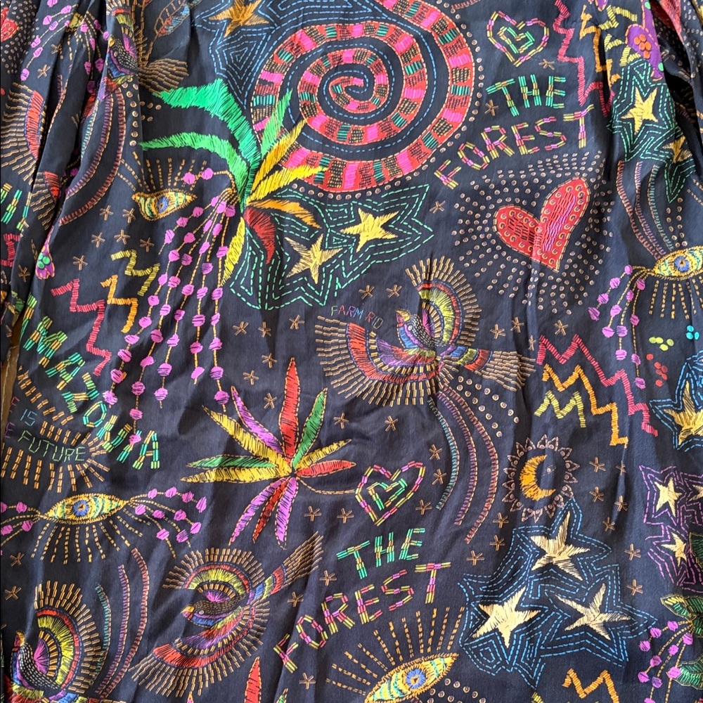 Farm Rio Silk Mini Size XS - Picture 5 of 5